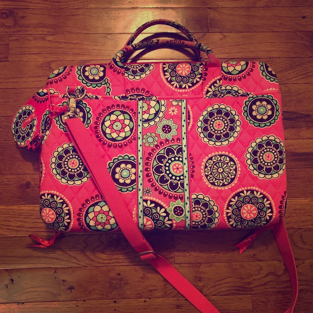Vera Bradley Hard Shell Crossbody Laptop Case